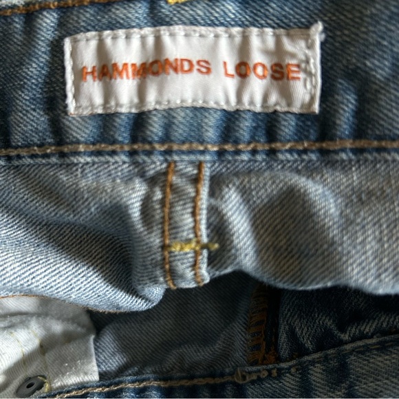 Bullhead Y2K Jeans Mens Hammonds Loose Fit Light Wash Cotton Skater W32 L30 - Picture 7 of 9